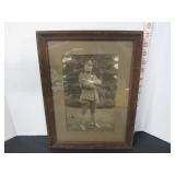 WW1 CANADIAN MILITARY FRAMED PHOTO