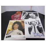 LOT OF 4 ORIGINAL AUTOGRAPHS