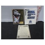 1999 UD 22KT GOLD FOIL WAYNE GRETZKY LTD. ED. CARD