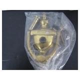 HEAVY BRASS DOOR KNOCKER WITH HARDWARE