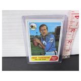 1968 TOPPS FRAN TARKENTON FOOTBALL CARD #161