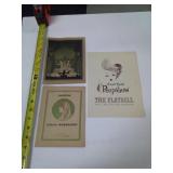 ANTIQUE THEATRE PROGRAMS