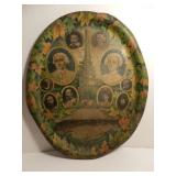 RARE TRAY COMMEMORATING QUEBEC'S TERCENTENARY