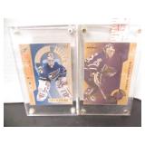 2 1995 LTS EDITION LEAF STICK SIDE HOCKEY CARDS