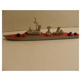 VINTAGE MATCHBOX NAVAL FRIGATE