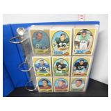 1970 TOPPS FOOTBALL NEAR COMPLET SET IN BINDER