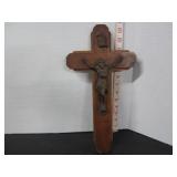 OLD VINTAGE 14'HIGH CRUCIFIX