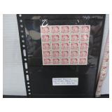 CANADA #457 MINIATURE PAWE OF 25 MNH C.V. STAMPS