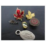 OLD FORD AUTOMOTIVE POSTAGE GAR. KEY RETURN TAG