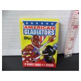 SEALED TOPPS AMERICAN GLADIATORS WAX PACK CARDS