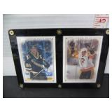 2 UD MARIO LEMIEUX HOCKEY CARDS