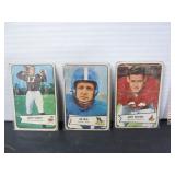 3 RARE 1954 NFL CARDS