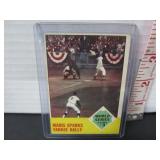 1963 TOPPS MARIS SPARKS YANKEE RALLY CARD #144