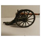 VINTAGE MINIATURE METAL CANNON