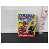 1991 SEALED TOPPS AMERICAN GLADIATORS CARDS