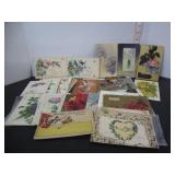70 OLD MISC. GREETINGS POSTCARDS