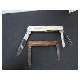 2 VINTAGE POCKET KNIVES