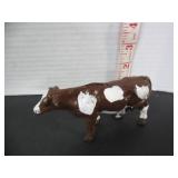 ANTIQUE CAST IRON COW PENNY BANK