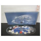 2000 RCM NESTLE MILLENNIUM 25 CENT COIN SET