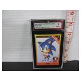 GRADED KSA1994 #6 SONIC GAME PLAYERS MAGAZINE CARD