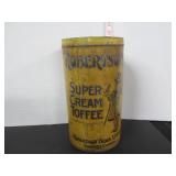 RARE VTG. ROBERTSON'S SUPER CREAM TOFFEE TIN