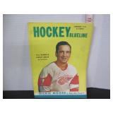 1957 HOCKEY BLUELINE DICKIE MOORE MAGAZINE