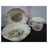 ROYAL DOULTON CUP & BOWL & OLDER BOWL