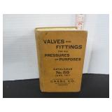 1917 NO.50 CRANE VALVES & FITTINGS BOOK