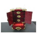 OLD CHINESE JEWELRY MUSIC BOX