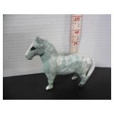 ANTIQUE CAST IRON HORSE PENNY BANK