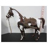 VINTAGE JOHNNY WEST 'STORM CLOUD' PINTO HORSE