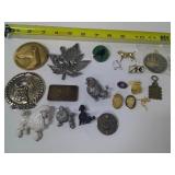 DOG RELATED MEDALS AND PINS