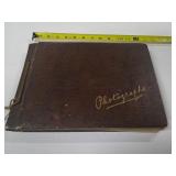 ANTIQUE MILITARY FAMILY PHOTO ALBUM