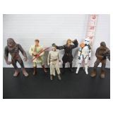 6 OLD STAR WARS ACTION FIGURES