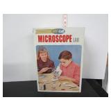 VTG. PRECISION METAL MICROSCOPE IN TIN CASE