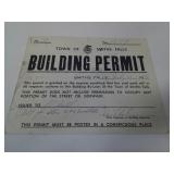 SMITHS FALLS BUILDING PERMIT 1977