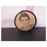 VINTAGE SIGNED SYLVAN TURGEON #7 HOCKEY PUCK