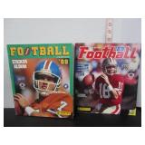 2 PANINI VINTAGE FOOTBALL STICKER BOOKS