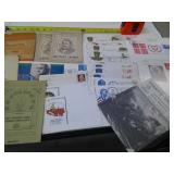 AMERICAN FIRST DAY COVERS AND POLISH EPHEMERA