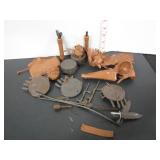 VTG. JOHNNY WEST ACTION FIGURE ACCESSORIES