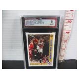 GRADED KSA 91-92 UD MICHAEL JORDAN #69 CARD