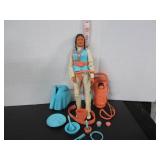 VTG. JOHNNY WEST PRINCESS WILDFLOWER ACTION FIGURE