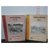 VINTAGE MASSEY-FERGUSON MF 50 MANUAL & NO.3 BALER