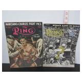 1954 & 1956 THE RING BOXING MAGAZINES