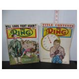 2 1950 THE RING BOXING MAGAZINES