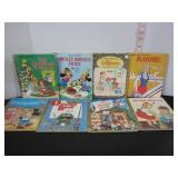 8 VINTAGE LITTLE GOLDEN BOOKS