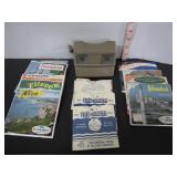 VINTAGE SAWYER'S VIEW MASTER & MISC. REELS
