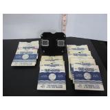 VINTAGE BAKELITE SAWYERS VIEW MASTER & 40 REELS