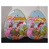 TWO VINTAGE EASTER DECORATIONS