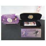 2001 WORLD FIGURE SKATING 24KT GOLD PLATED SET